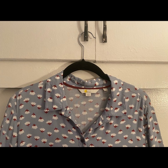 Boden beautiful blouse, like new, floral pattern - Picture 14 of 16
